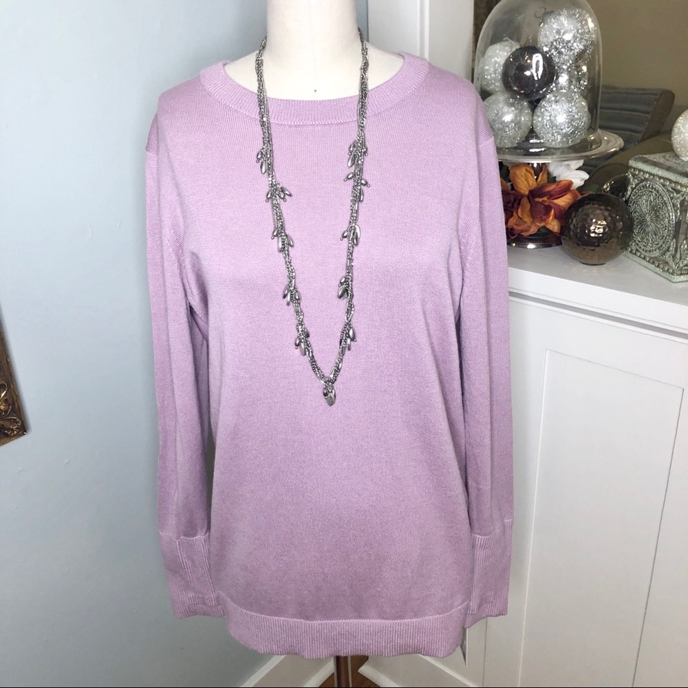 Lululemon Purple Still At Ease Sweater Pullover - Picture 4 of 7